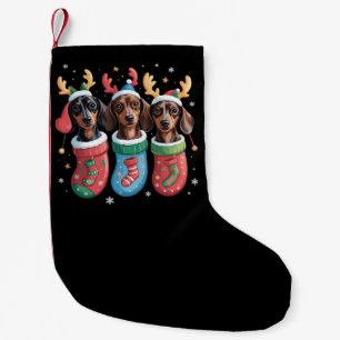 Dachshund Christmas Dog Lover Gift Holiday Small Christmas Stocking