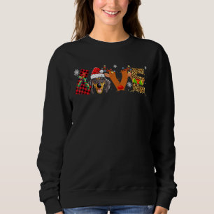 Dachshund Christmas Dog Xmas Sweatshirt