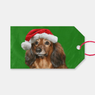 Dachshund Christmas Gift Tags