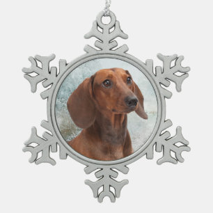 Dachshund Christmas Ornament