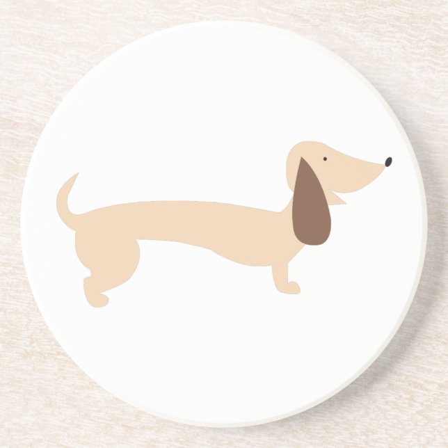 Dachshund Coaster (Front)
