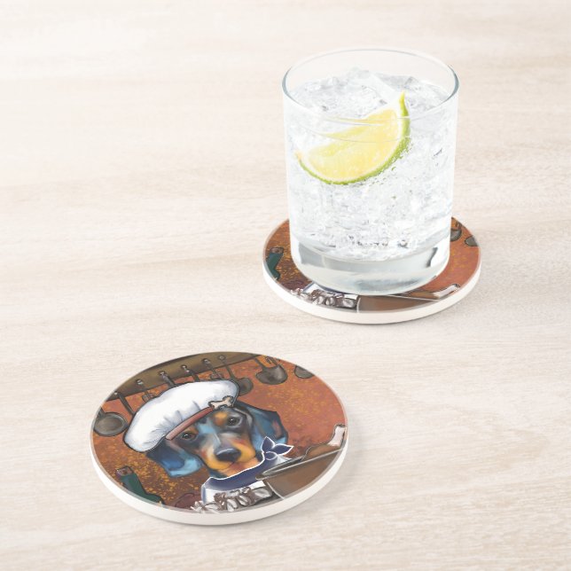 Dachshund  coaster (Side)