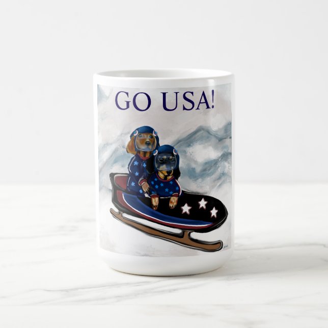 DACHSHUND  COFFEE MUG (Center)