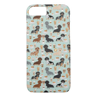 Dachshund coffees design Case-Mate iPhone case