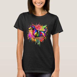 Dachshund Colorful Pop Weiner Dog Dachshund Breed T-Shirt