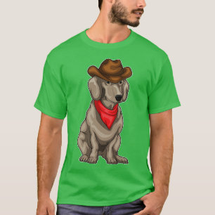 Dachshund Cowboy Cowboy hat T-Shirt