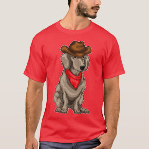 Dachshund Cowboy Cowboy hat T-Shirt