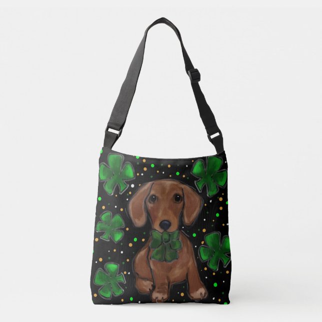 Dachshund Crossbody Bag (Front)