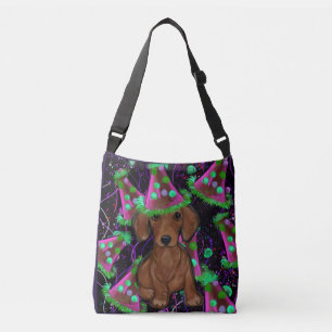 Dachshund crossbody bag