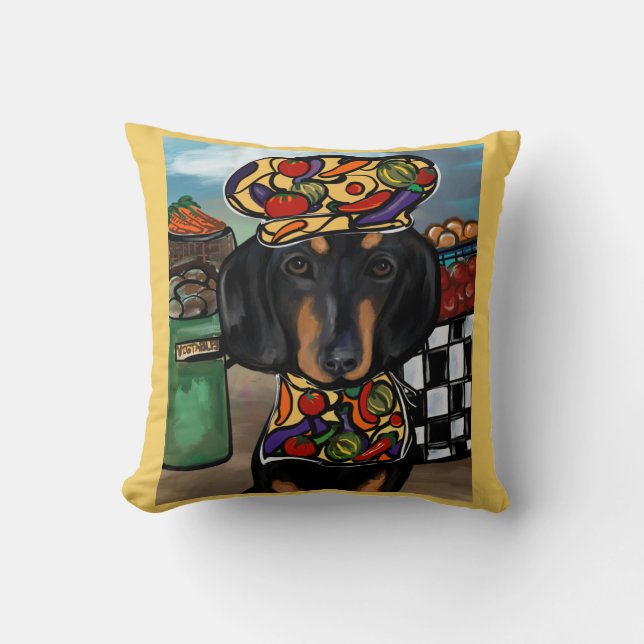 Dachshund      cushion (Front)