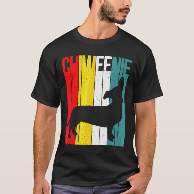Dachshund Cute Chiweenie Dog T-Shirt (Front)