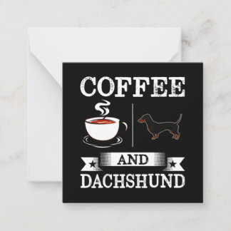 Dachshund Cute Dog Card
