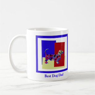 Dachshund Cute Dog Silhouette TRBY Father’s Day Coffee Mug