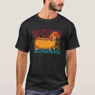 Dachshund Cute Puppy Dog Doggy Hotdog T-Shirt