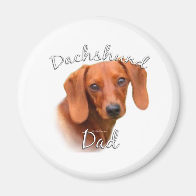 Dachshund Dad 2 Magnet (Front)