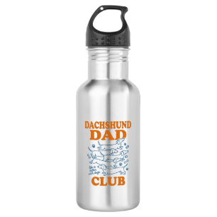 Dachshund Dad Club Vintage Dog Shirt Design_1 532 Ml Water Bottle
