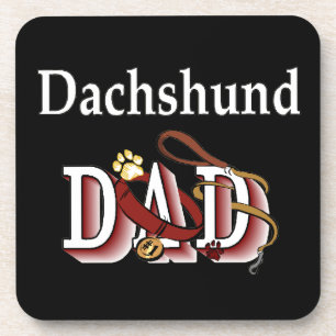 Dachshund Dad Coaster
