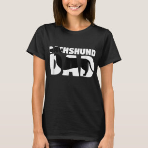 Dachshund Dad Dachshund Gift Father Dog Dad T-Shirt