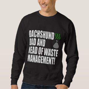 Dachshund Dad Funny Sweatshirt