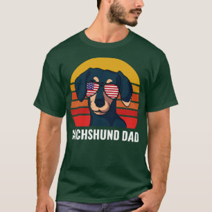 Dachshund Dad Funny Weiner Dog T-Shirt