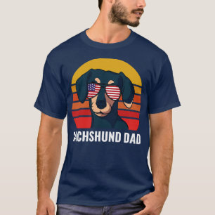 Dachshund Dad Funny Weiner Dog T-Shirt