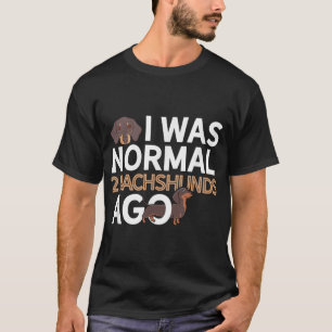 Dachshund Dad Funny Wiener Dog Lover Doxie Multipl T-Shirt