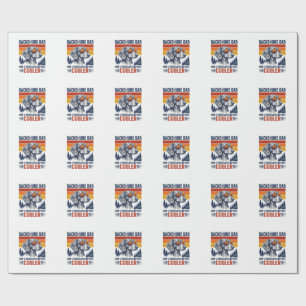 Dachshund Dad Like a Regular Dad But Cooler Shirt_ Wrapping Paper