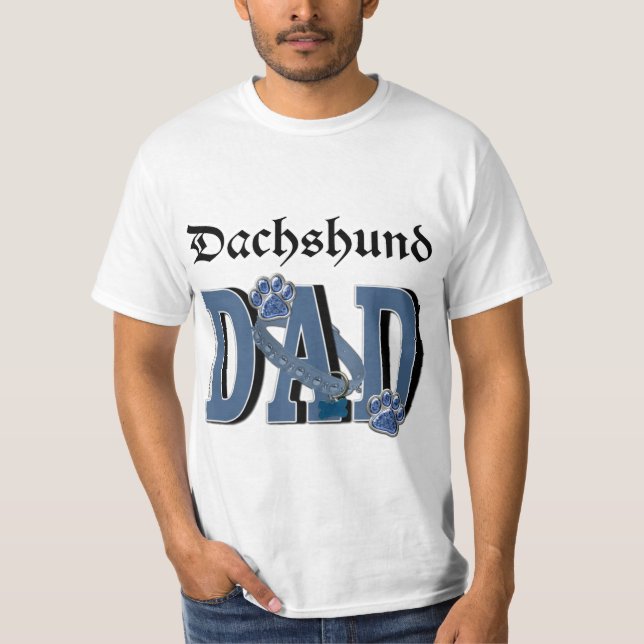 Dachshund DAD T-Shirt (Front)