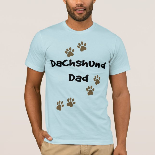 Dachshund Dad T-Shirt (Front)