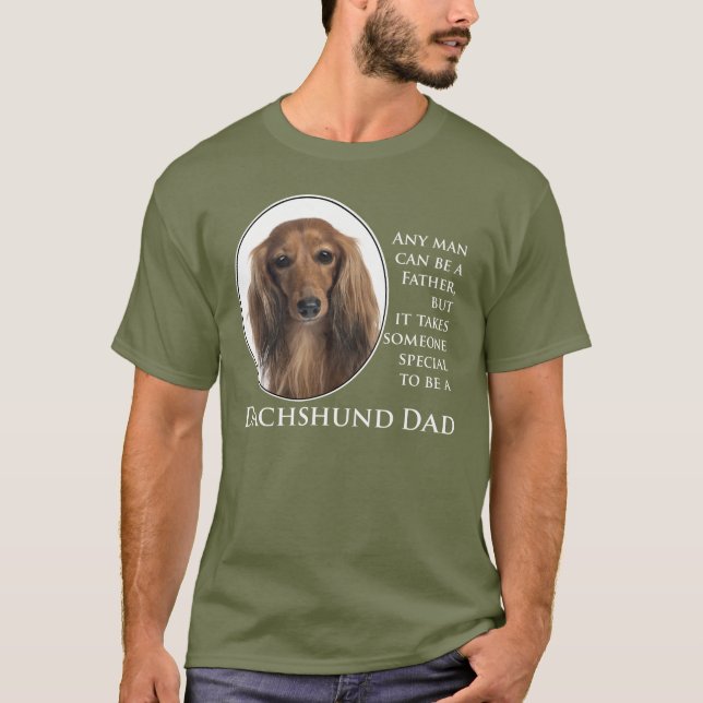 Dachshund Dad T-Shirt (Front)