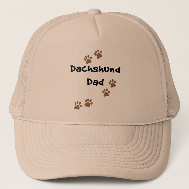 Dachshund Dad Trucker Hat (Front)
