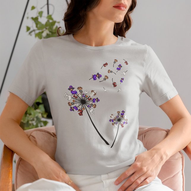 Dachshund Dandelion Flower Halloween Costume Ideas T-Shirt (Creator Uploaded)