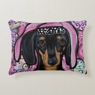 DACHSHUND        DECORATIVE CUSHION