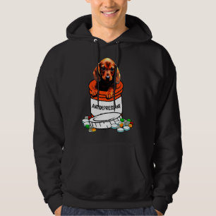 Dachshund Depressants Cute Dog Hoodie