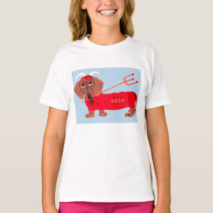 Dachshund Devil T-Shirt