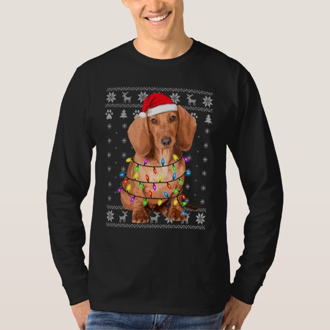 Dachshund Dog 2 T-Shirt (Front)