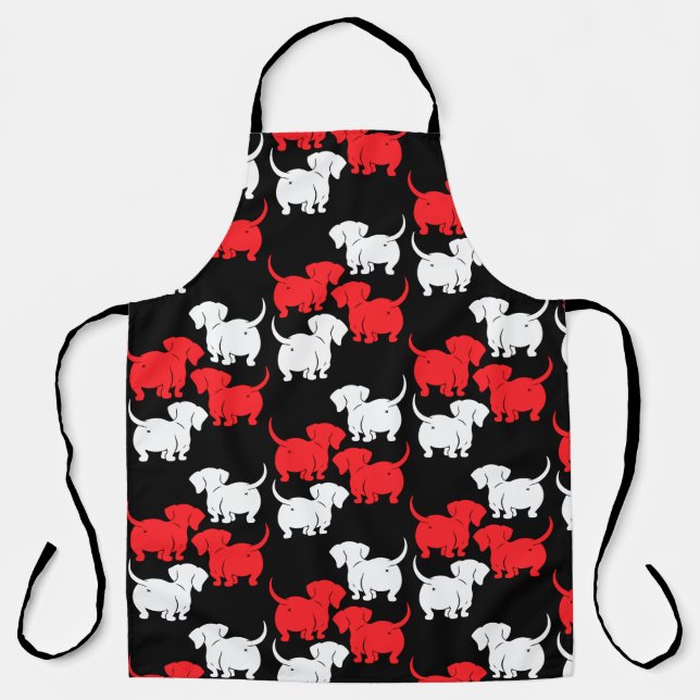 Dachshund Dog  Apron (Front)