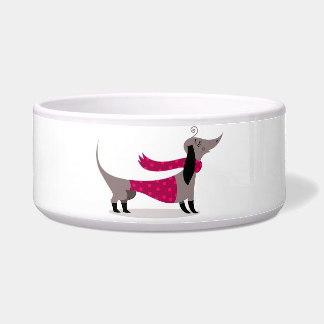 Dachshund Dog bowl (Front)