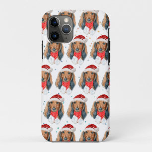 Dachshund Dog Breed Christmas Case-Mate iPhone Case