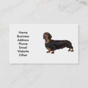 Dachshund Dog Business Card