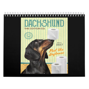 Dachshund Dog Calendar