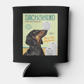 Dachshund Dog Can Cooler