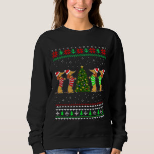 Dachshund Dog Christmas Ugly Sweater Dachshund Xma