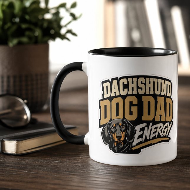 Dachshund Dog Dad Energy Mug (Dachshund Dog Dad Energy Mug)