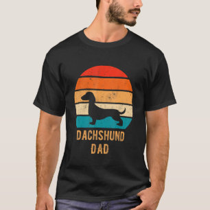 Dachshund Dog Dad Father Weiner Dog Owner 2 T-Shirt