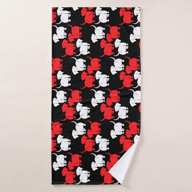 Dachshund Dog Gifts Bath Towel (Bath Towel)