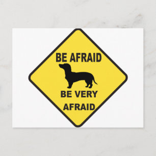 Dachshund Dog Humourous Postcard