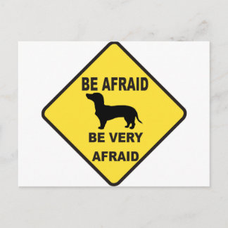 Dachshund Dog Humourous Postcard