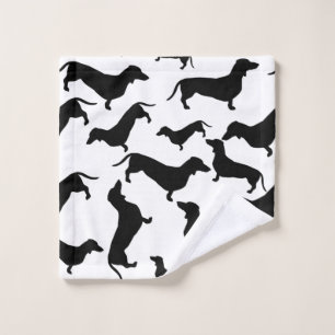 Dachshund Dog Lover, Dog Mom, Dog Dad, Kids, Dogs Wash Cloth