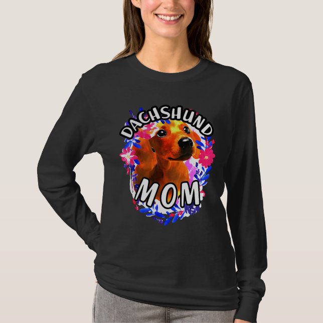 Dachshund Dog Owner T-Shirt (Front)
